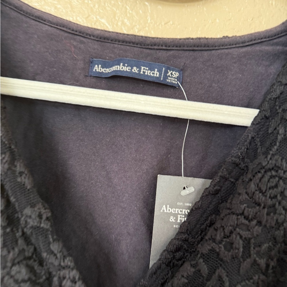 NWT abercrombie and fitch long sleeve lace dress size XSmall - Picture 2 of 3